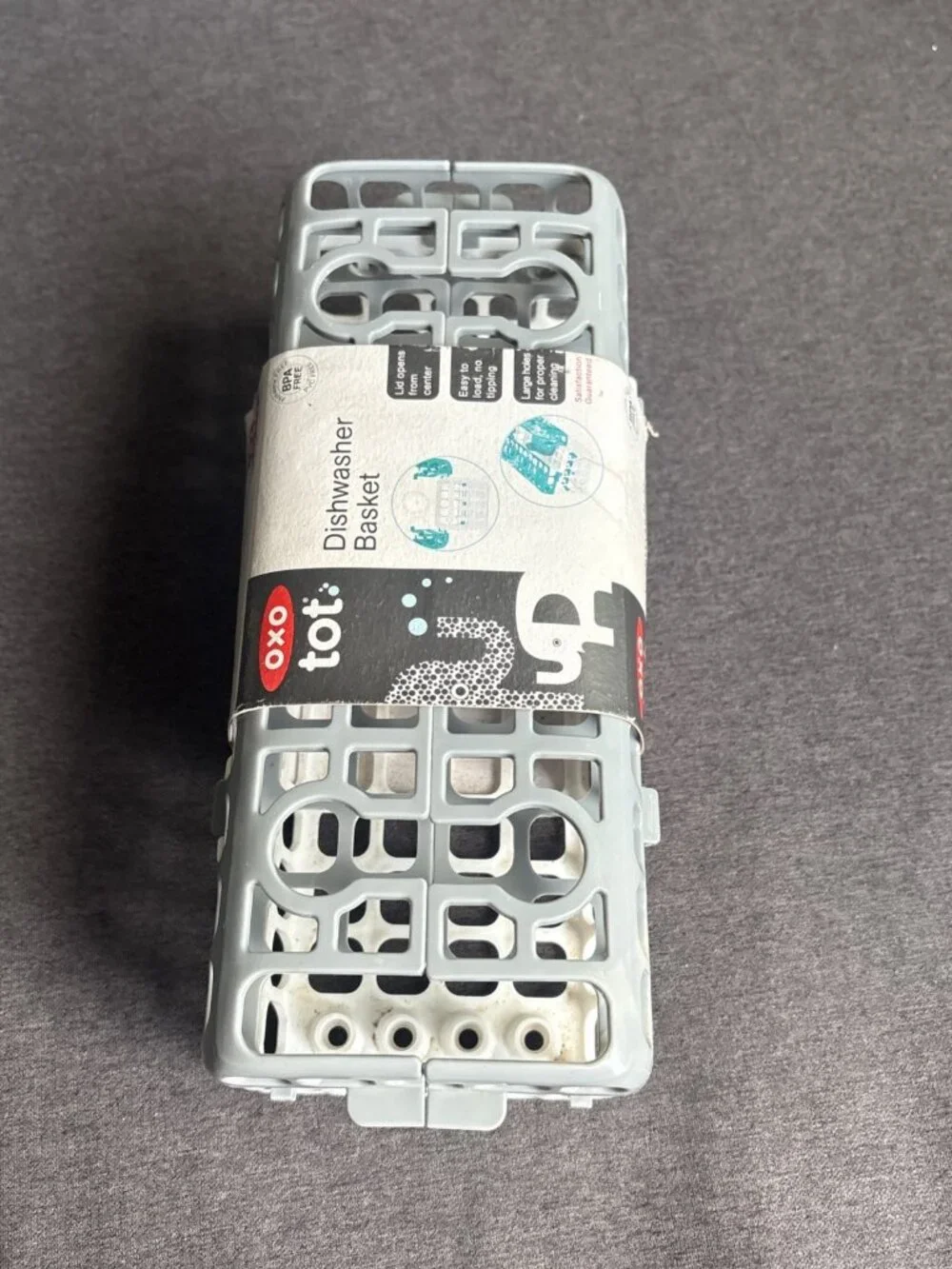 OXO TOT Dishwasher Basket For Bottle Parts Accessories/Pathalate/BPA/PVC Free